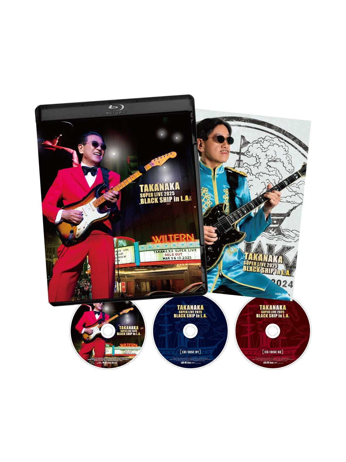 TAKANAKA SUPER LIVE 2025 BLACK SHIP in L.A - Deluxe Edition Blu-ray