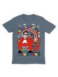 Double Wonderful - フェイデッドインディゴカラーＴシャツ