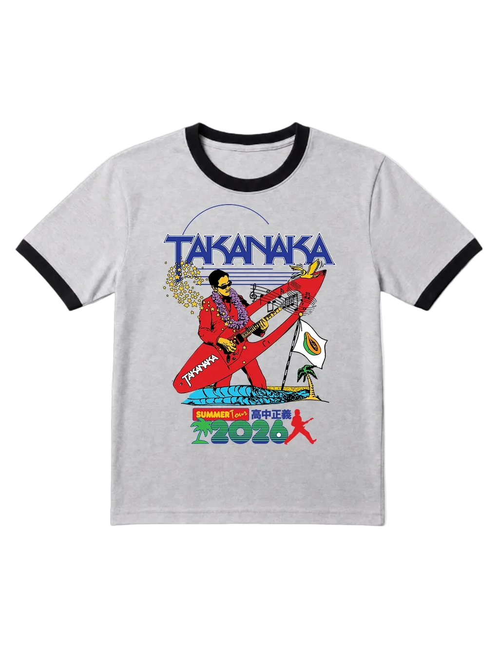 Pass The Peas - リンガーTシャツ