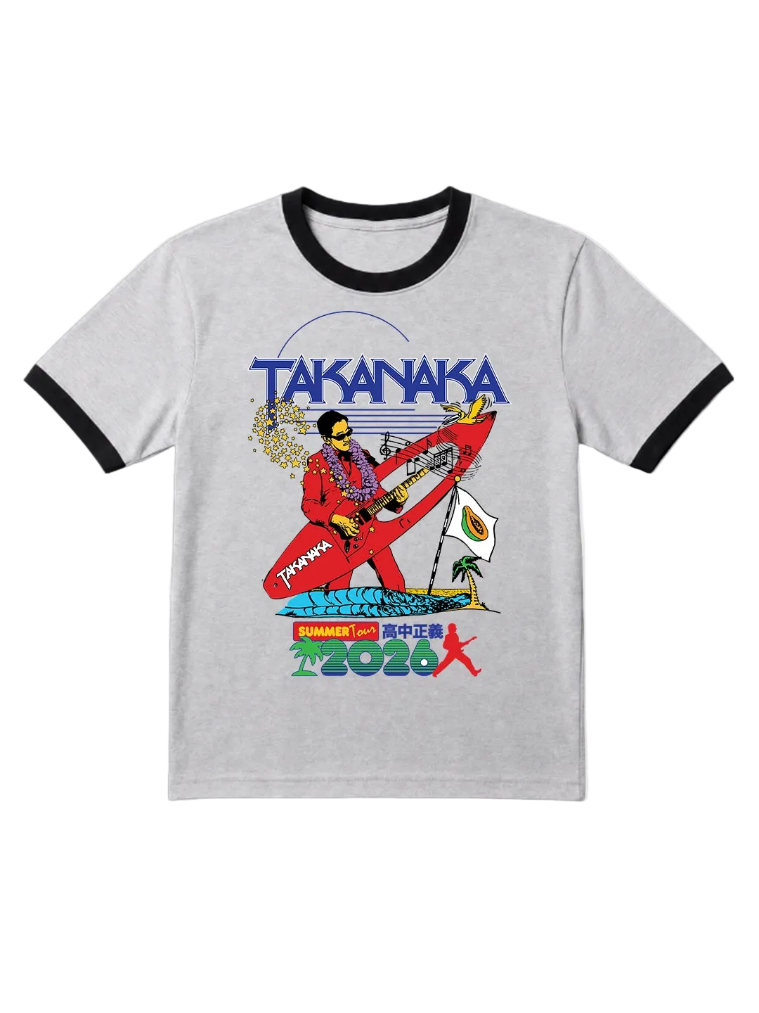 Pass The Peas - リンガーTシャツ